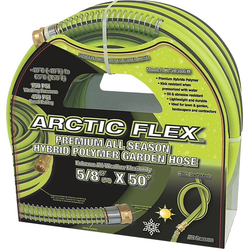Boyau d'arrosage de premi&egrave;re qualit&eacute; en polym&egrave;re hybride, PVC/Caoutchouc, 5/8" dia x 50' St. Lawrence Industrial & Safety Supply
