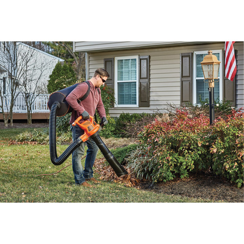 Souffleur/aspirateur/broyeur de feuilles 3-en-1 VacPack, Vitesse d'air 250 mi/h, &eacute;lectrique St. Lawrence Industrial & Safety Supply
