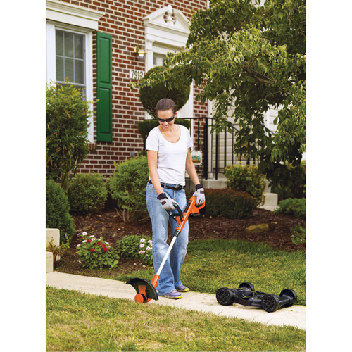 20V Max* Cordless 3-in-1 Compact Mower Kit, Push Walk-Behind, Battery Powered, 12" Cutting Width St. Lawrence Industrial & Safety Supply
