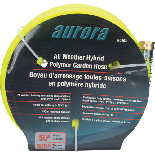 Hybrid Garden Hose, Copolymer, 5/8" dia. x 50' St. Lawrence Industrial & Safety Supply