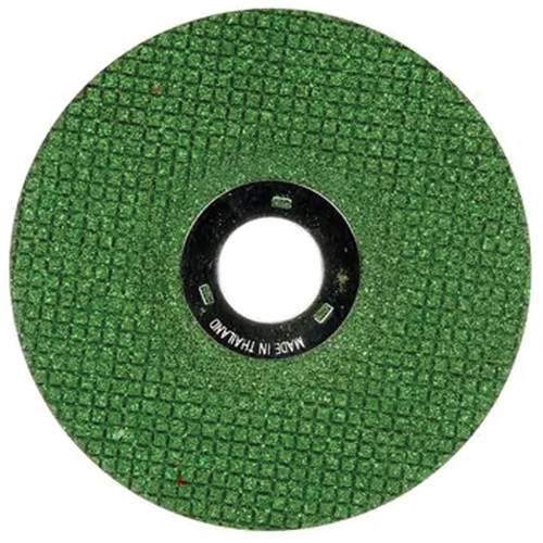 Green Corps Flexible Grinding Wheel, 4-1/2" x 1/8", 7/8" Arbor, Ceramic, Type 27 St. Lawrence Industrial & Safety Supply