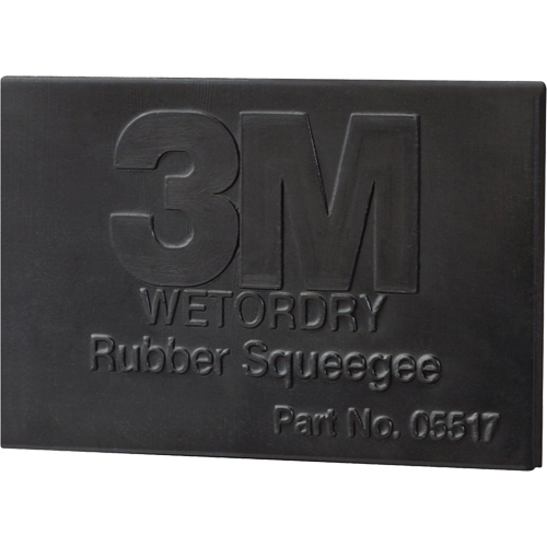 Wetordry Rubber Squeegee, 3", Rubber St. Lawrence Industrial & Safety Supply