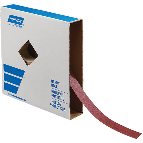 Rouleau de toile abrasive pour m&eacute;tal, Oxyde d'aluminium, 1-1/2" la x 150' lo, Grain 120 St. Lawrence Industrial & Safety Supply