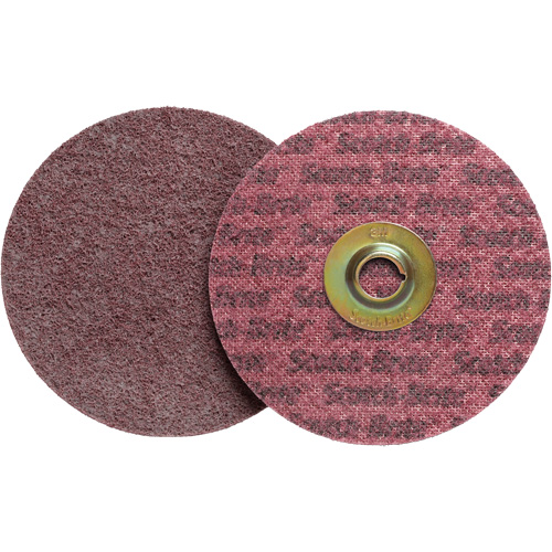 Scotch-Brite Roloc Surface Conditioning Disc, 2" Dia., Medium Grit, Aluminum Oxide St. Lawrence Industrial & Safety Supply