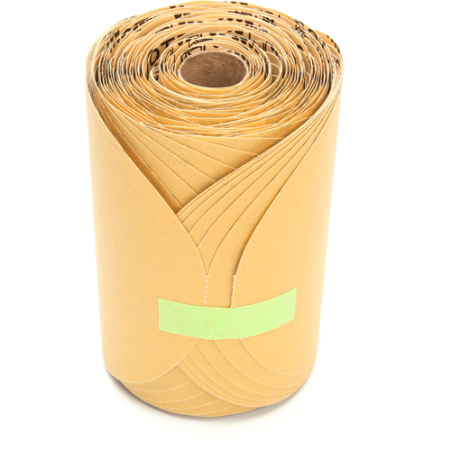 Stikit Gold Paper 216U Disc Roll, Aluminum Oxide, 6" W x 87' L, P220 Grit St. Lawrence Industrial & Safety Supply