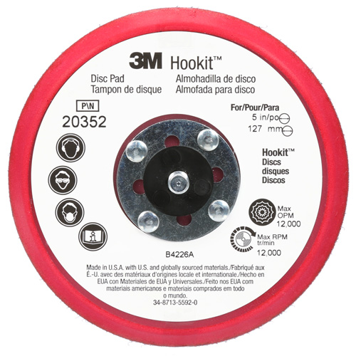 Hookit Low Profile Disc Pad St. Lawrence Industrial & Safety Supply
