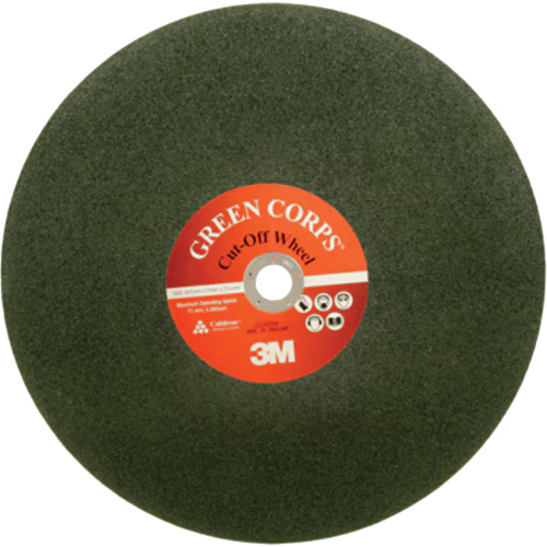 Meule &agrave; d&eacute;couper Green Corps, 16" x C&eacute;ramique, 20 000 Tr/min St. Lawrence Industrial & Safety Supply