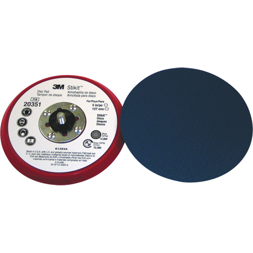 5" x 3/8" Stikit Low Profile Disc Pad 20351 St. Lawrence Industrial & Safety Supply