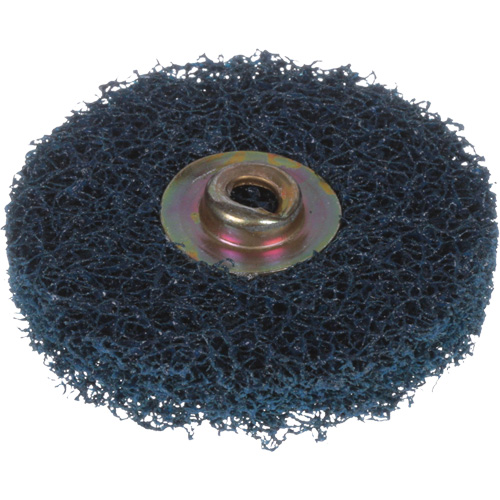 Quick Change Buff and Blend HS Disc, 2" Dia., Medium Grit, Aluminum Oxide St. Lawrence Industrial & Safety Supply