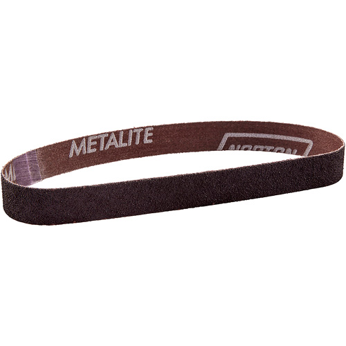 Courroie de ponçage en tissu Metalite, 3/4" la x 20-1/2" lo, Oxyde d'aluminium, Grain 100 St. Lawrence Industrial & Safety Supply