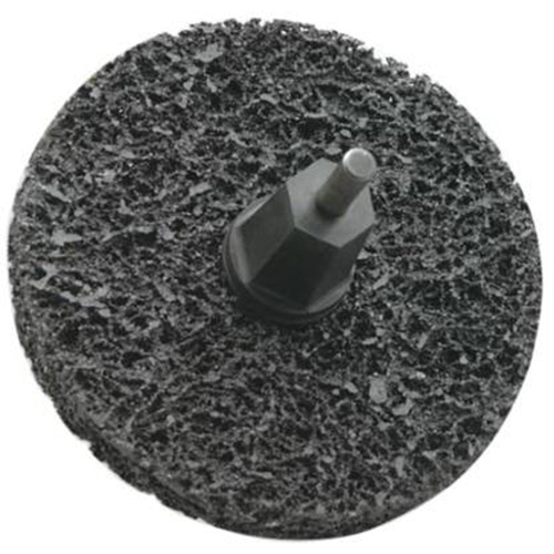 Disques non tiss&eacute;s &agrave; remplacement rapide pour d&eacute;capage Bear-Tex, 3" dia., Grain Extra grossier, Carbure de silicium St. Lawrence Industrial & Safety Supply