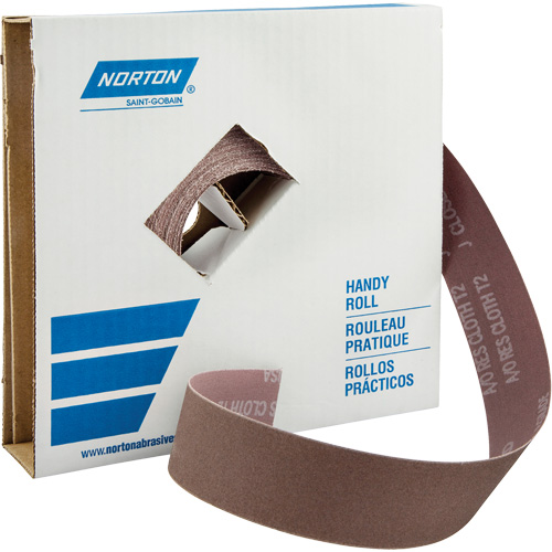 Metalite&reg; K225 Shop Rolls, Aluminum Oxide, 1-1/2" W x 150' L, 40 Grit St. Lawrence Industrial & Safety Supply