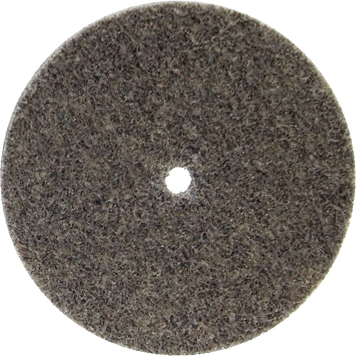 Bear-Tex&reg; Non-Woven Unified Wheel, 3" x 1/4", 3/8" Arbor, Coarse Grit, Aluminum Oxide St. Lawrence Industrial & Safety Supply