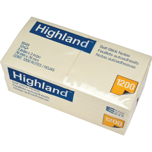 Highland Note Message Pads St. Lawrence Industrial & Safety Supply