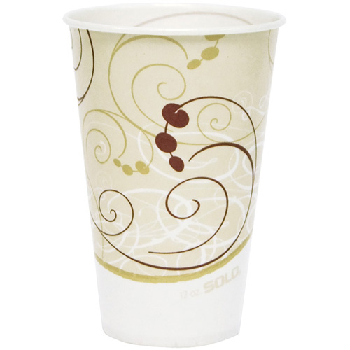 Goblets jetables, Papier, 12 oz, Multicolore St. Lawrence Industrial & Safety Supply