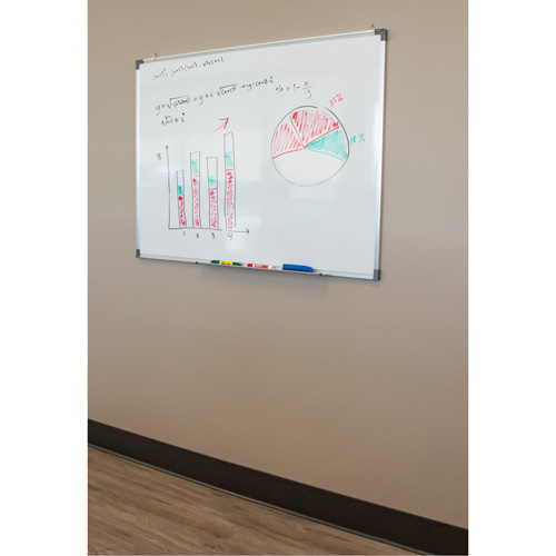 White Board, Magnetic, 36" W x 24" H St. Lawrence Industrial & Safety Supply