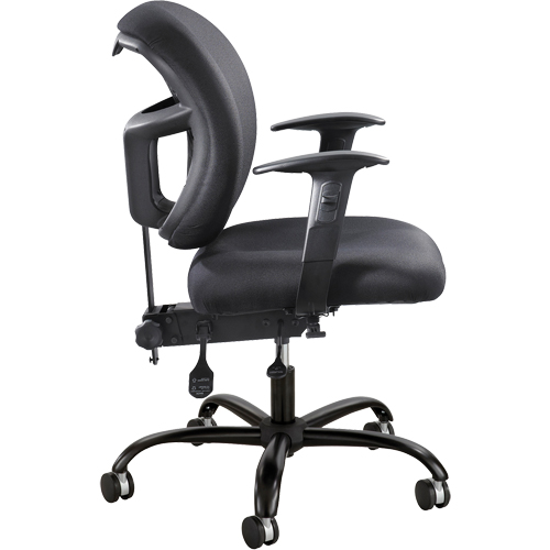 Alday Intensive Use 24/7 Task Chairs, Nylon, Black, 500 lbs. Capacity St. Lawrence Industrial & Safety Supply