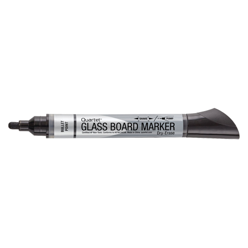 Premium Glass Dry-Erase Markers, Black, Bullet Tip St. Lawrence Industrial & Safety Supply