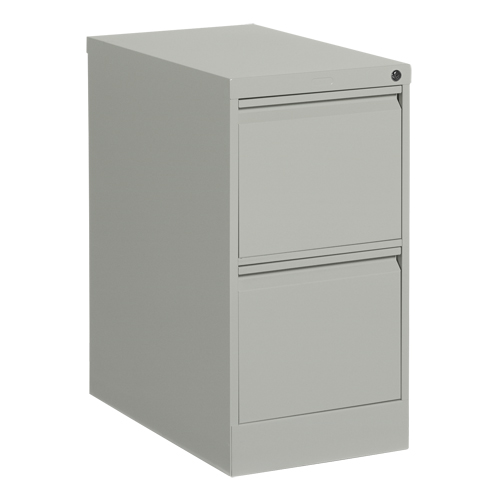 Classeur vertical, Acier, 2 tiroirs, 15-1/7" la x 25" p x 29" h, Gris St. Lawrence Industrial & Safety Supply