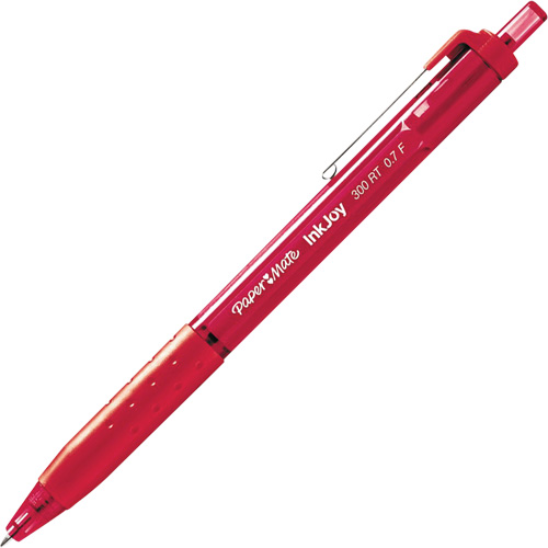 Inkjoy 300RT Pen, Red, 1 mm, Retractable St. Lawrence Industrial & Safety Supply