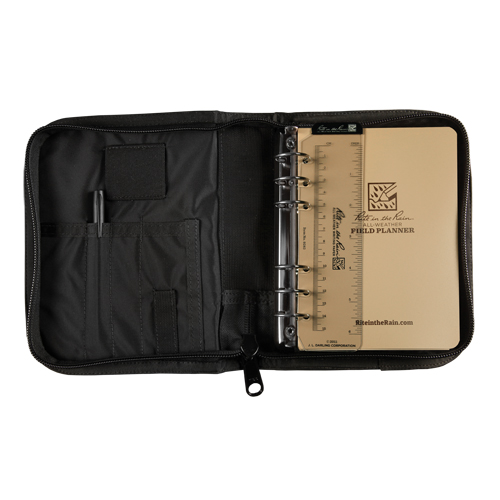Trousse de d&eacute;part pour planificateur de terrain, Couverture souple, Noir, 0 Pages, 4-5/8" , 7"  St. Lawrence Industrial & Safety Supply