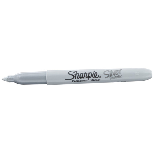 Permanent Marker, Silver, Fine Tip St. Lawrence Industrial & Safety Supply