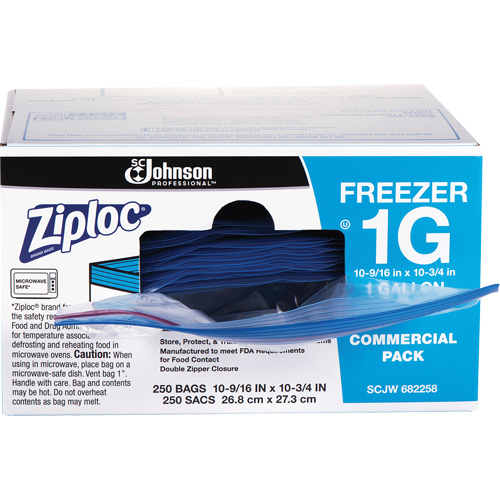 Ziploc&reg; Freezer Bags St. Lawrence Industrial & Safety Supply