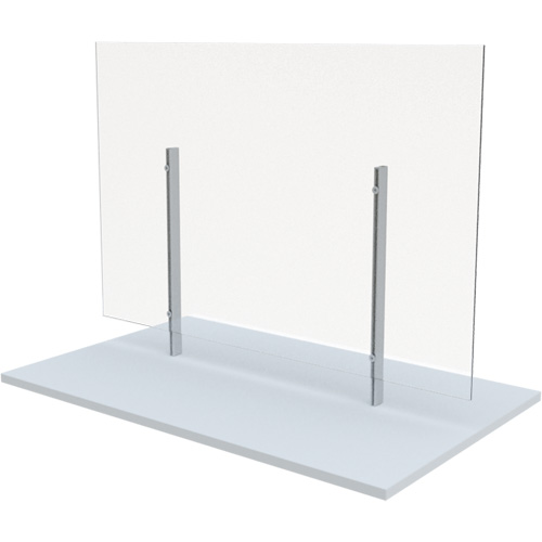 Vitre hygi&eacute;nique sur pied, 36" la x 36" h St. Lawrence Industrial & Safety Supply