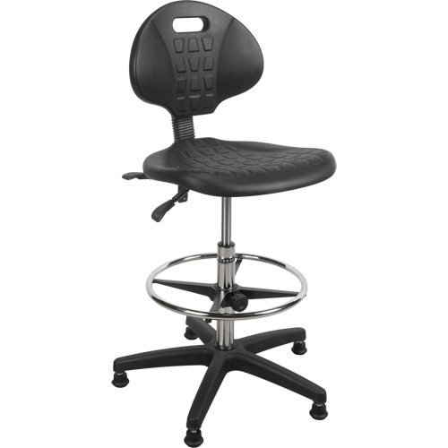Tabouret robuste et ergonomique, Stationnaire, Ajustable Hauteur, Capacit&eacute; 250 lb St. Lawrence Industrial & Safety Supply