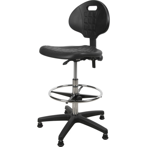 Tabouret robuste et ergonomique, Stationnaire, Ajustable Hauteur, Capacit&eacute; 250 lb St. Lawrence Industrial & Safety Supply