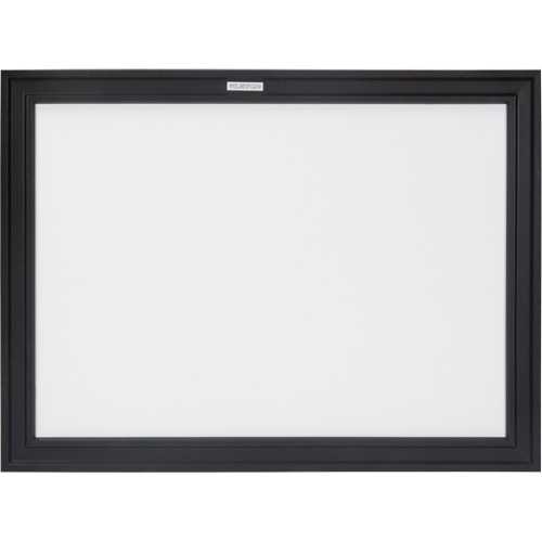 Tableau blanc &agrave; cadre MDF noir, Effacement &agrave; sec/Magn&eacute;tique, 24" la x 18" h St. Lawrence Industrial & Safety Supply