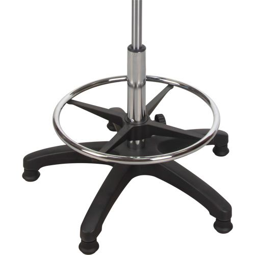 Tabouret ergonomique robuste avec accoudoirs r&eacute;glables, Stationnaire, Ajustable Hauteur, Capacit&eacute; 250 lb St. Lawrence Industrial & Safety Supply