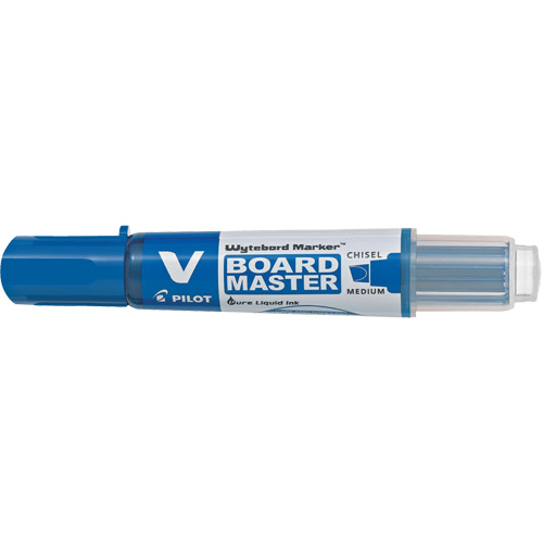 Vboard Master White Board Marker, Blue, Chisel Tip St. Lawrence Industrial & Safety Supply