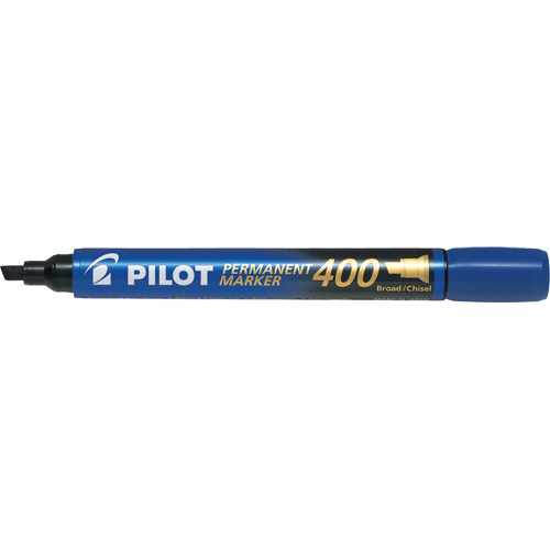 400 Permanent Marker, Blue, Chisel Tip St. Lawrence Industrial & Safety Supply