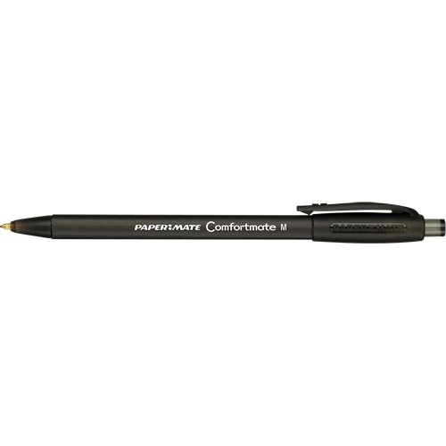 Stylo ComfortMate, Noir, 1 mm, R&eacute;tractable St. Lawrence Industrial & Safety Supply