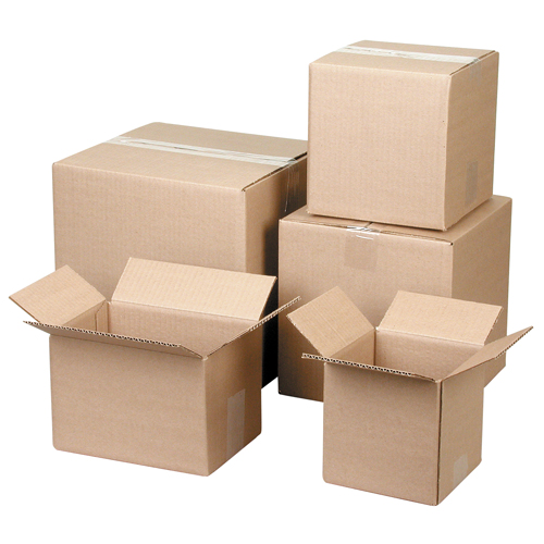 Boîtes en carton ondul&eacute;, 16" lo x 12" la x 10" h, ondulations C St. Lawrence Industrial & Safety Supply