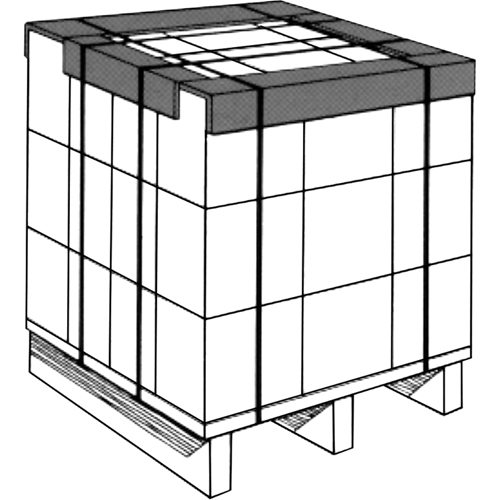 Edge Protectors, Cardboard, 48" L x 3" W St. Lawrence Industrial & Safety Supply