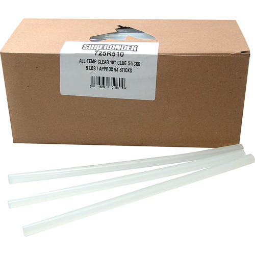 B&acirc;ton de colle, 7/16" dia x 10" lo, Transparent St. Lawrence Industrial & Safety Supply