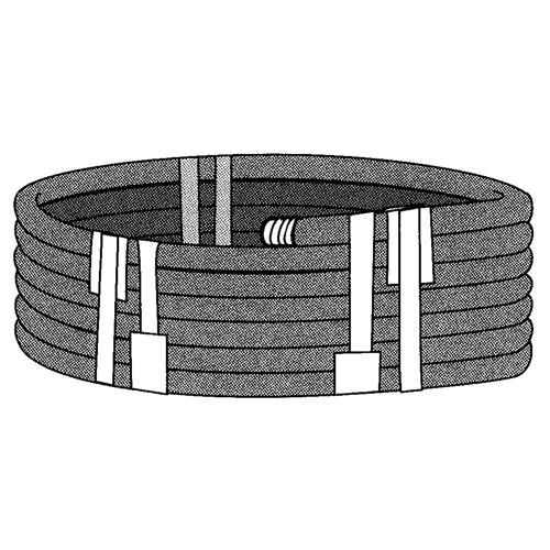 Stretchable Tape, 6 mils Thick, 38.1 mm (1-1/2") x 55 m (180')  St. Lawrence Industrial & Safety Supply