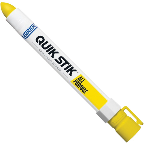 B&acirc;tons de peinture Quik Stik, Liquide, Jaune St. Lawrence Industrial & Safety Supply