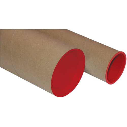 Plug-Seal Mailing Tubes, Round, 2" W x 25" L St. Lawrence Industrial & Safety Supply