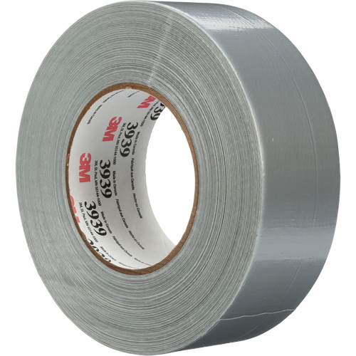 3939 Duct Tape, 9 mils, Silver, 48 mm (2") x 55 m (180') St. Lawrence Industrial & Safety Supply