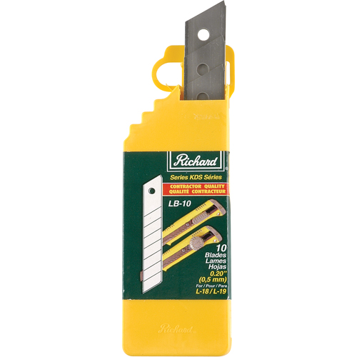 Lames de rechange, Style Cassable St. Lawrence Industrial & Safety Supply