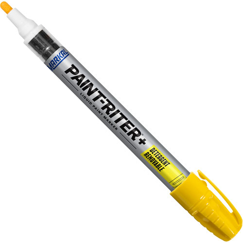 Paint-Riter&reg;+ Detergent Removable Paint Marker, Liquid, Yellow St. Lawrence Industrial & Safety Supply