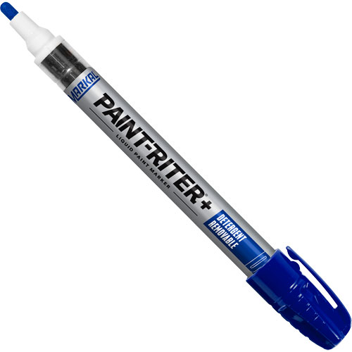 Paint-Riter&reg;+ Detergent Removable Paint Marker, Liquid, Blue St. Lawrence Industrial & Safety Supply