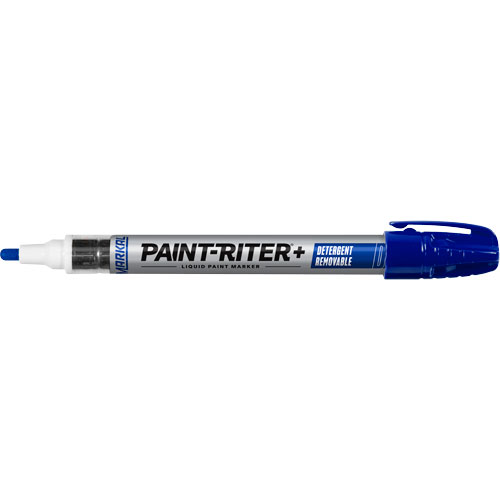 Paint-Riter&reg;+ Detergent Removable Paint Marker, Liquid, Blue St. Lawrence Industrial & Safety Supply