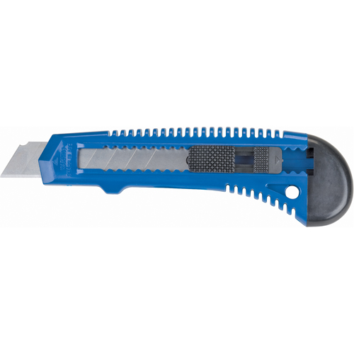 Couteau d'usage g&eacute;n&eacute;ral ATK700, 18 mm, Acier au carbone, Prise en Plastique St. Lawrence Industrial & Safety Supply