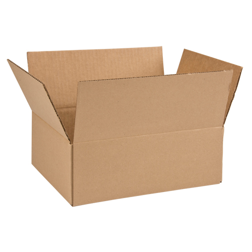 Boîte en carton ondul&eacute;, 12" lo x 10" la x 4" h St. Lawrence Industrial & Safety Supply