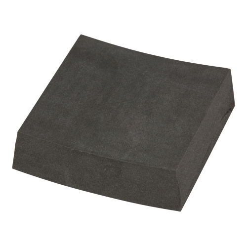 Black Neoprene Foam, 1" Thick, 3" L x 3" W St. Lawrence Industrial & Safety Supply