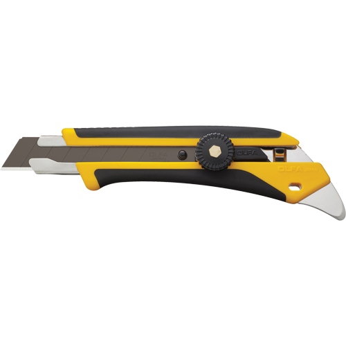Couteau utilitaire robuste avec verrou &agrave; loquet, 18 mm St. Lawrence Industrial & Safety Supply